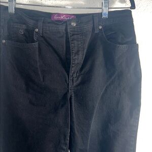 Gloria Vanderbilt Midnight Black Straight Leg Jeans